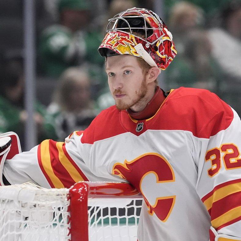 Calgary Flames' fortunes ride on 24-year-old goaltender Dustin Wolf